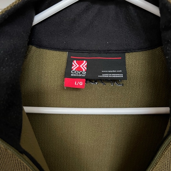 Like new Spyder 1/4 zip. Wife bought it for me, never wore it! Make me an offer! - Picture 3 of 4